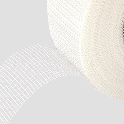 VCR Glass Fiber Tape - 50 Meters in Length - 120mm / 05" Width - Glass Fiber Joint Mesh Tape, Seal Repair Tape For Crack Patch, Wall Repair, Fiber Wall Coating for Plastering.