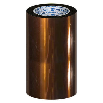 VCR kapton Tape 264mm / 11 inches Width - 33 Meters in Length - Amber Color - Pack of 1 Roll