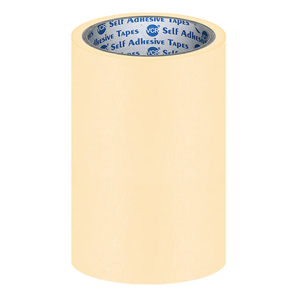 VCR Masking Tape - 20 Meters in Length 192mm / " 08" Width - Easy Tear Tape, Best for Carpenter, Labelling, Painting and leaves no residue after a peel.