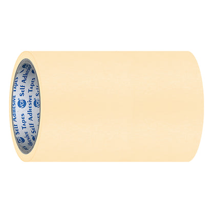 VCR Masking Tape - 20 Meters in Length 192mm / " 08" Width - Easy Tear Tape, Best for Carpenter, Labelling, Painting and leaves no residue after a peel.