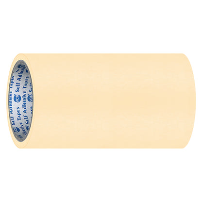 VCR Masking Tape - 20 Meters in Length 216mm / " 09" Width - Easy Tear Tape, Best for Carpenter, Labelling, Painting and leaves no residue after a peel.
