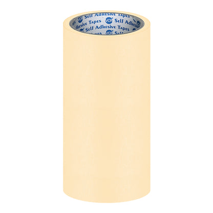 VCR Masking Tape - 20 Meters in Length 240mm / " 10" Width - Easy Tear Tape, Best for Carpenter, Labelling, Painting and leaves no residue after a peel.