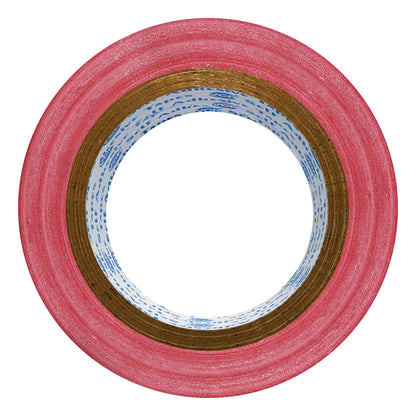 VCR Red Duct Tape - 18 Meters in Length 24mm / 1" Width - Strong Book Binding Tape - Waterproof Heavy Duty Duct Tape