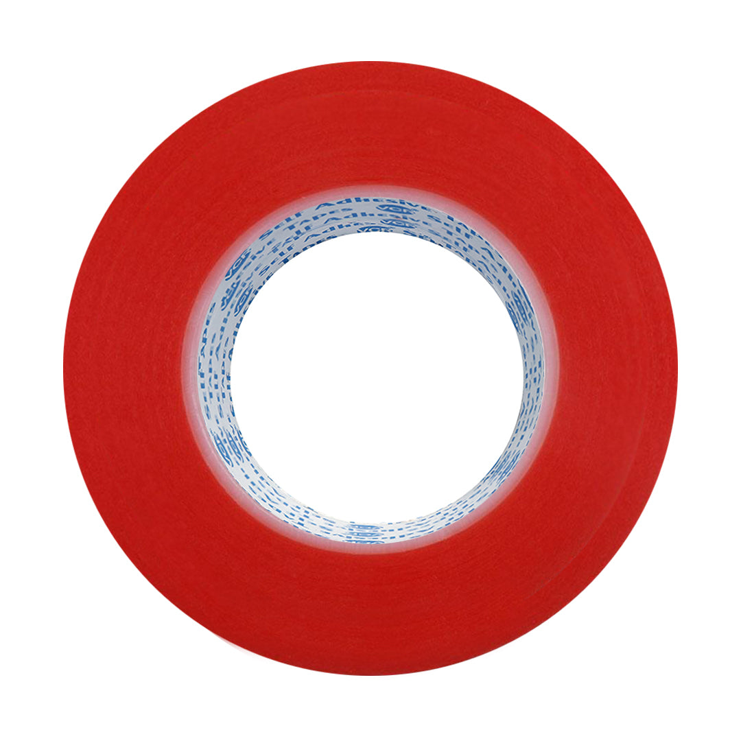 VCR Red Polyester Adhesive Tape Roll 45METERX72MM