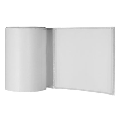 VCR 4 x 4 Direct Thermal Label Sticker - 4 x 4 inches - 100mm x 100mm - 500 Labels Per Roll - Pack of 1 Roll - White Self Adhesive Sticker for Printing Shipping or Barcoding Labels 1 inch core
