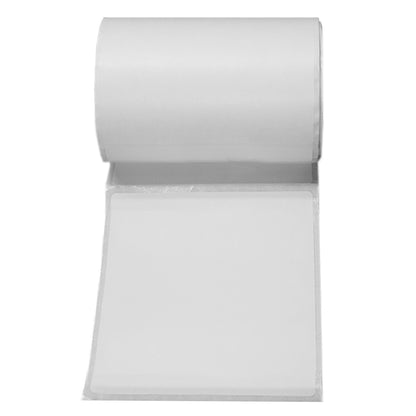 VCR 4 x 4 Direct Thermal Label Sticker - 4 x 4 inches - 100mm x 100mm - 500 Labels Per Roll - Pack of 1 Roll - White Self Adhesive Sticker for Printing Shipping or Barcoding Labels 1 inch core