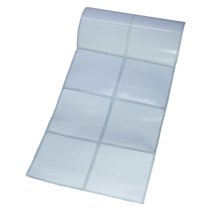 VCR 1.5 x 1.5 Direct Thermal Barcode Label Sticker - 1.5 x 1.5 inches - 38mm x 38mm - 2 Ups - 2000 Labels Per Roll - Pack of 1 Roll - White Self Adhesive Barcoding Sticker 1 inch core