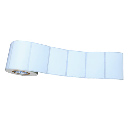 VCR 2 x 1.5 Direct Thermal Barcode Label Sticker - 2 x 1.5 inches - 50mm x 38mm - 1000 Labels Per Roll - Pack of 1 Roll - White Self Adhesive Sticker for Printing Barcoding Labels 1 inch core