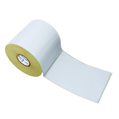 VCR 4 x 6 Direct Thermal Label Sticker - 4 x 6 inches - 100mm x 150mm - 400 Labels Per Roll - Pack of 1 Roll - White Self Adhesive Sticker for Printing Ecommerce Shipping Labels 1 inch core