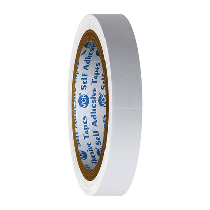 VCR Double Side Tissue Tape - 45 Meters in Length - 12mm / 0.5" Width- Easy Tear for Double Sided Adhesive Use, Best for Arts, Crafts, Photography, Scrapbooking.