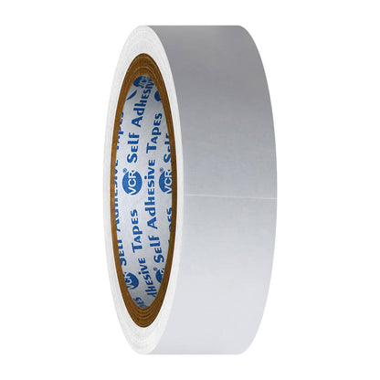 VCR Double Side Tissue Tape - 45 Meters in Length - 24mm / 01" Width - 01 Roll Per Pack - Easy Tear for Double Sided Adhesive Use, Best for Arts, Crafts, Photography, Scrapbooking.