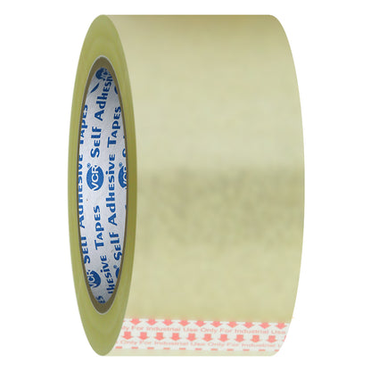 VCR Self Adhesive Transparent Cello Tape - 48mm / 2" Width - BOPP Industrial Packaging Tape for E-Commerce Box Packing, Office and Home use