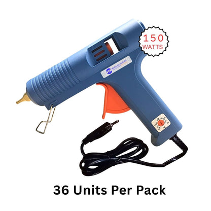 VCR 150W Heavy Duty Glue Gun with Temperature Control Regulator - 150 Watts & Thin Nozzle for Precise Glue Output (DIY & Professional Use) - VCR 150