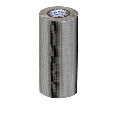 VCR Butyl Tape - 5 Meters in Length 264mm / 11" Width - Butyl Tape for Pipe and Water Leakage, Aluminium Rubberised Tape, Waterproof and Weatherproof Tape