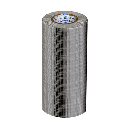 VCR Butyl Tape - 5 Meters in Length 288mm / 12" Width - Butyl Tape for Pipe and Water Leakage, Aluminium Rubberised Tape, Waterproof and Weatherproof Tape