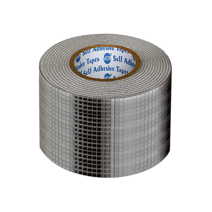 VCR Butyl Tape - 5 Meters in Length 72mm / 03" Width - Butyl Tape for Pipe and Water Leakage, Aluminium Rubberised Tape, Waterproof and Weatherproof Tape