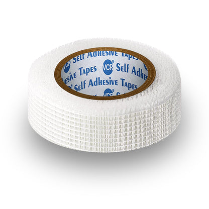VCR Glass Fiber Tape - 50 Meters in Length - 24mm / 1" Width - Glass Fiber Joint Mesh Tape, Seal Repair Tape For Crack Patch, Wall Repair, Fiber Wall Coating for Plastering.