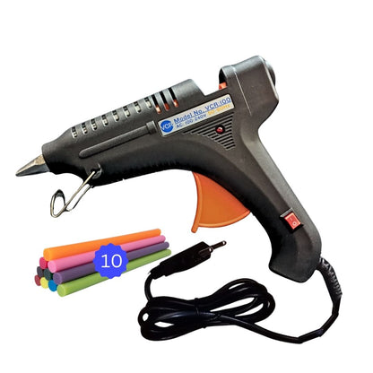 VCR 100W Professional Hot Melt Glue Gun for Crafting & DIY Purpose - 100 Watts - ON/Off Switch for Precise Glue Output - Easy To Use - VCR 100
