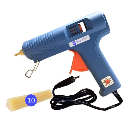 VCR 150W Heavy Duty Glue Gun with Temperature Control Regulator - 150 Watts & Thin Nozzle for Precise Glue Output (DIY & Professional Use) - VCR 150