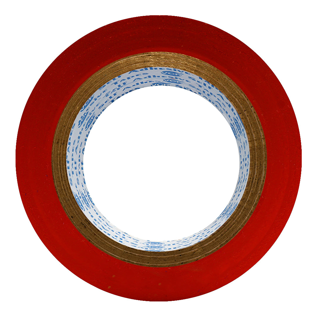 VCR Red Floor Tape 18m x 120mm for Line and Zone Marking