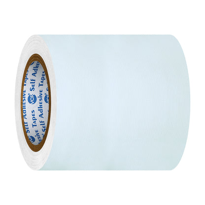 VCR White Duct Tape - 45 Meters in Length 144mm / 6" Width - Strong Book Binding Tape - Waterproof Heavy Duty Duct Tape