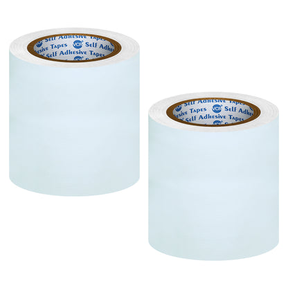 VCR White Duct Tape - 18 Meters in Length 144mm / 6" Width - Strong Book Binding Tape - Waterproof Heavy Duty Duct Tape