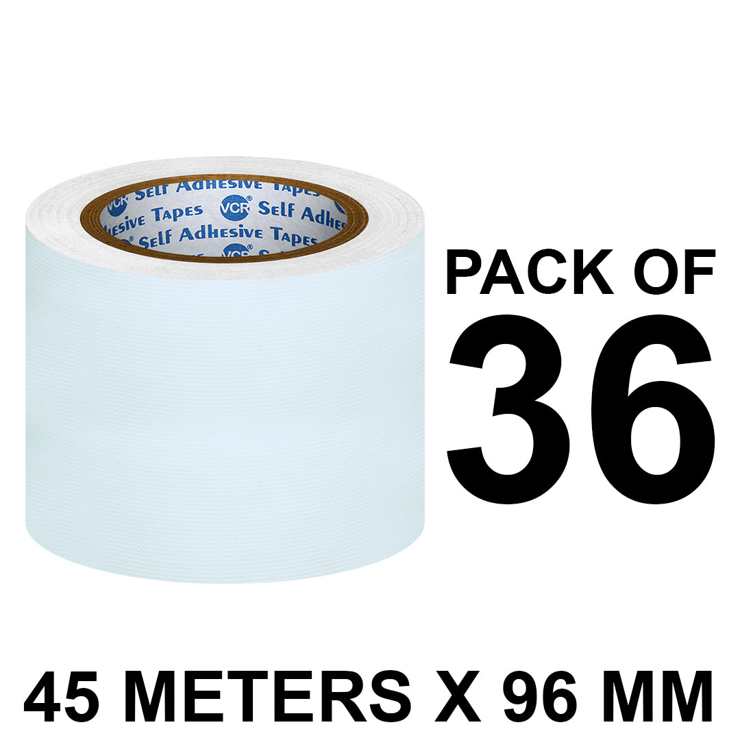 VCR White Heavy Duty Duct Tape 45 Meters x 96mm