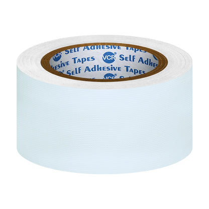 VCR White Duct Tape - 18 Meters in Length 48mm / 2" Width - Strong Book Binding Tape - Waterproof Heavy Duty Duct Tape
