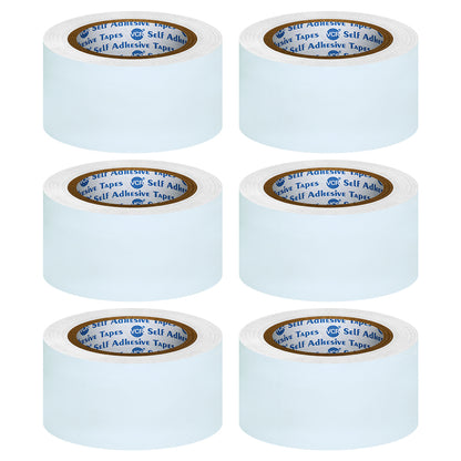 VCR White Duct Tape - 45 Meters in Length 48mm / 2" Width - Strong Book Binding Tape - Waterproof Heavy Duty Duct Tape