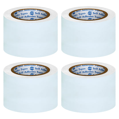 VCR White Duct Tape - 18 Meters in Length 72mm / 3" Width - Strong Book Binding Tape - Waterproof Heavy Duty Duct Tape