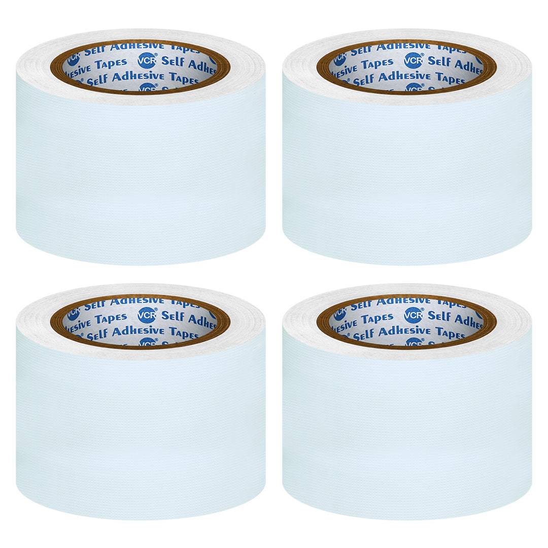 VCR White Duct Tape for Repair and Multipurpose Use