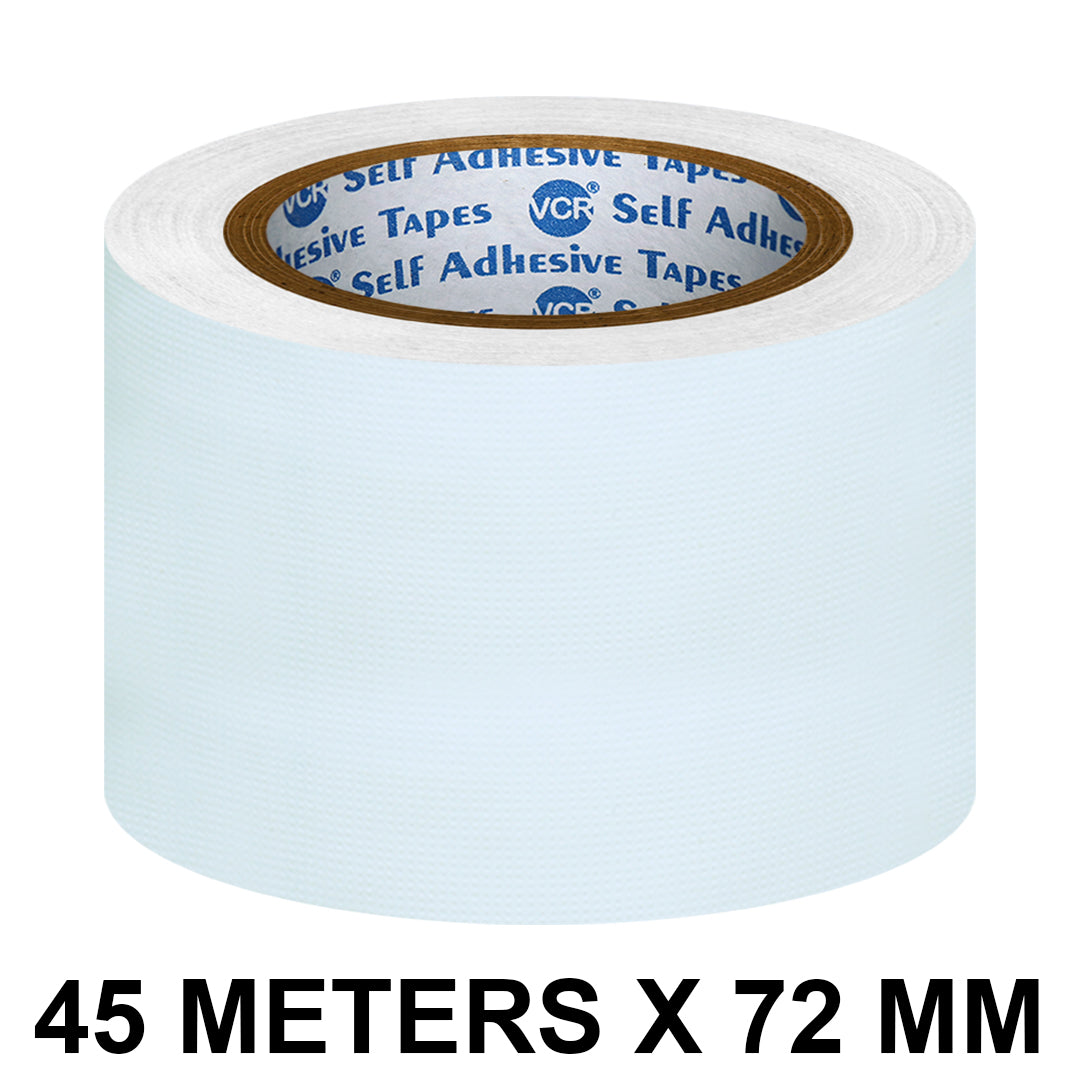 VCR White Duct Tape 45 Meters x 72 mm