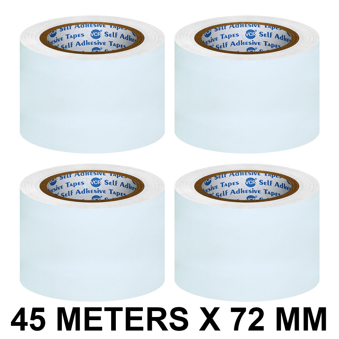 VCR White Adhesive Duct Tape 45m x 72mm