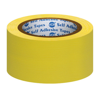 VCR Yellow Duct Tape - 18 Meters in Length 48mm / 2" Width - Strong Book Binding Tape - Waterproof Heavy Duty Duct Tape